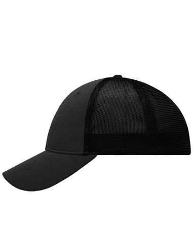 M-MB6215-6 Panel Elastic Fit Mesh Cap